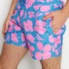 Trendyol Floral Print Swim Shorts
