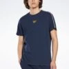 Reebok Workout Ready Piping T-Shirt -Active Fashion Store 1 zoom desktop 89