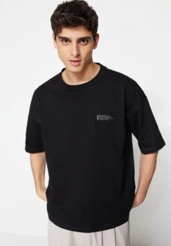 Trendyol Text Printed Crew Neck T-Shirt