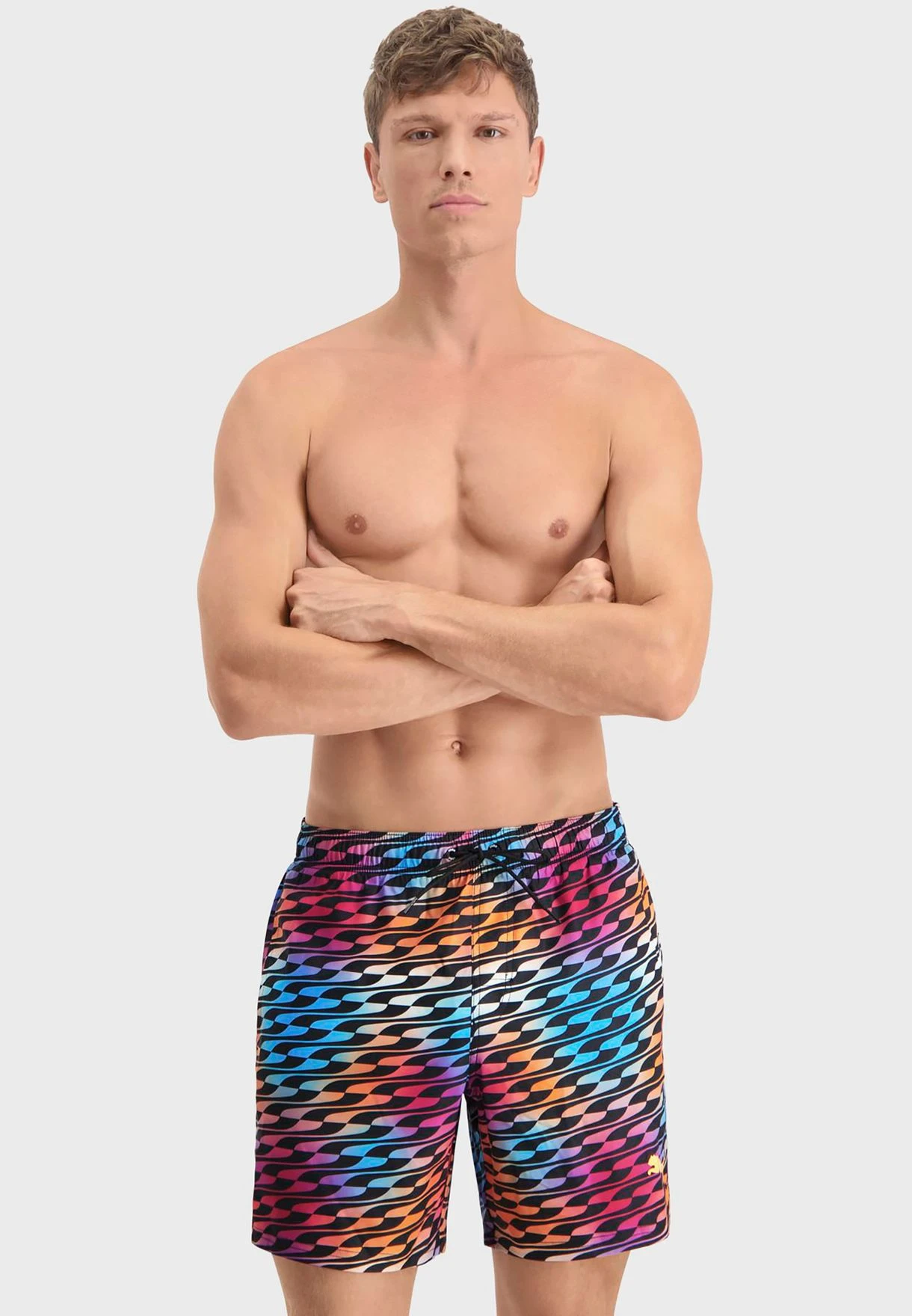 Puma Swim Men Formstrip Mid Shorts 1P 3 Puma Swim Men Formstrip Mid Shorts 1P