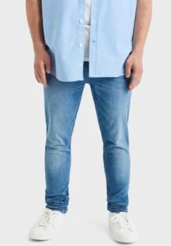 Mid Wash Skinny Fit Jeans