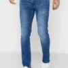 Skinny Fit 5 Pocket Washed Jean