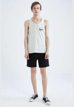 DeFacto Man Slim Fit Crew Neck Strappy Vest -Active Fashion Store 2 zoom desktop 107