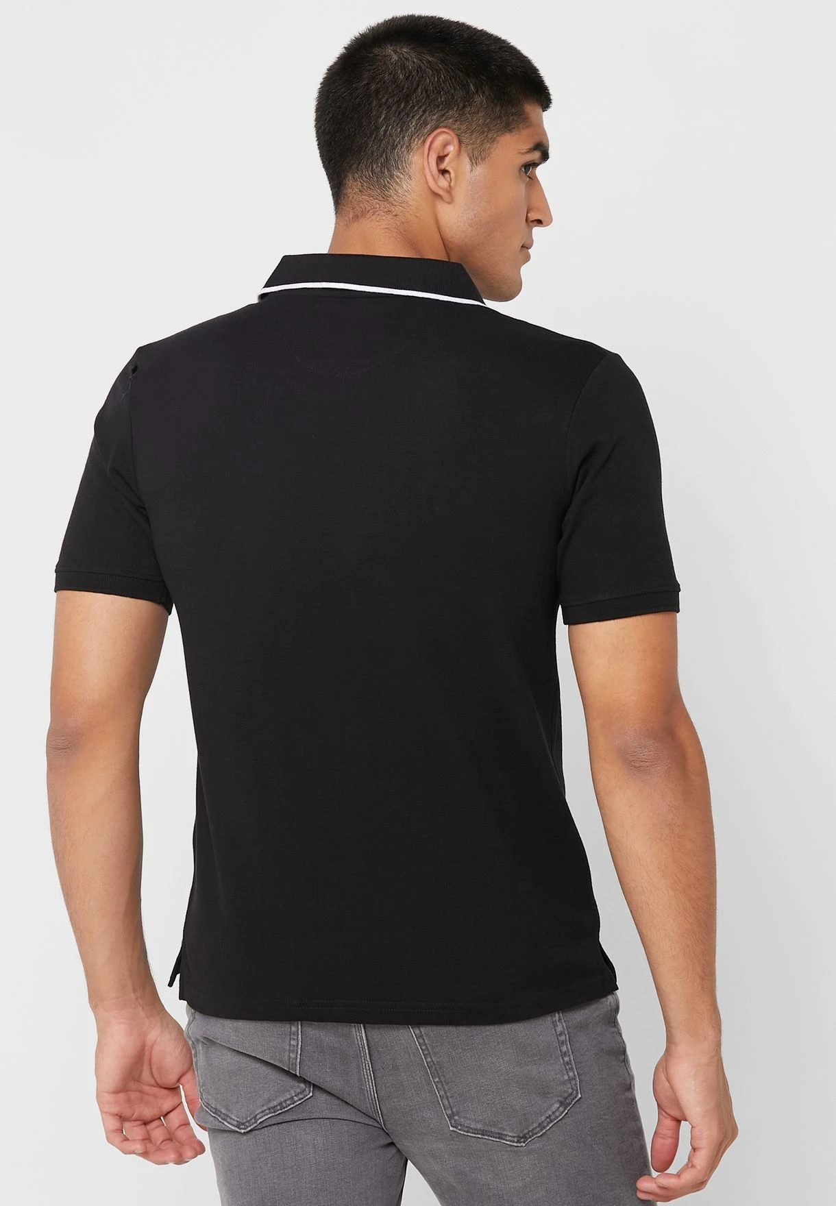 Notch Collar Polo Shirt 4 Notch Collar Polo Shirt - Image 2