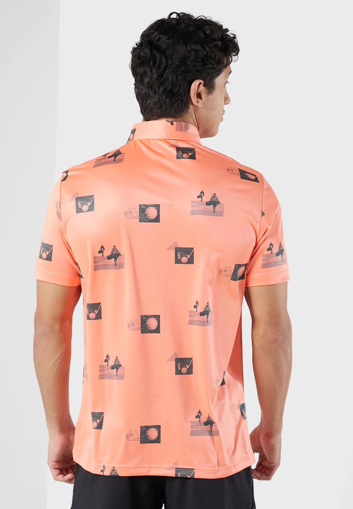 ADIDAS Allover Print Polo 4 ADIDAS Allover Print Polo - Image 2