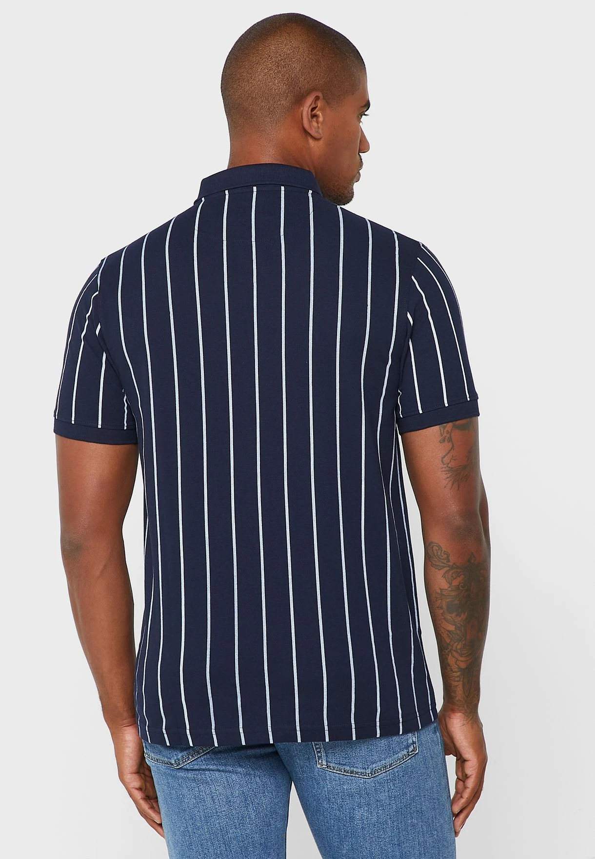 Striped Polo Shirt 4 Striped Polo Shirt - Image 2