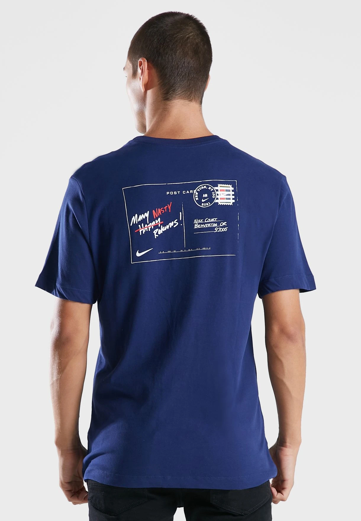 Nike Dri-Fit Nyc Postcard T-Shirt 4 Nike Dri-Fit Nyc Postcard T-Shirt - Image 2