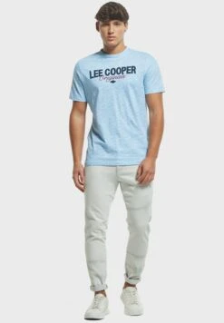 Lee Cooper Printed Round Neck T-Shirt -Active Fashion Store 2 zoom desktop 532