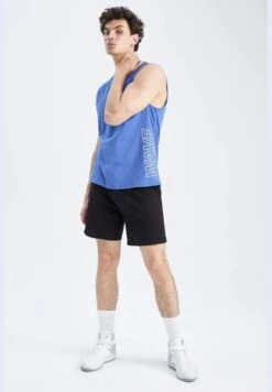 DeFacto Standard Fit Sleeveless Slogan Print Vest -Active Fashion Store 2 zoom desktop 533