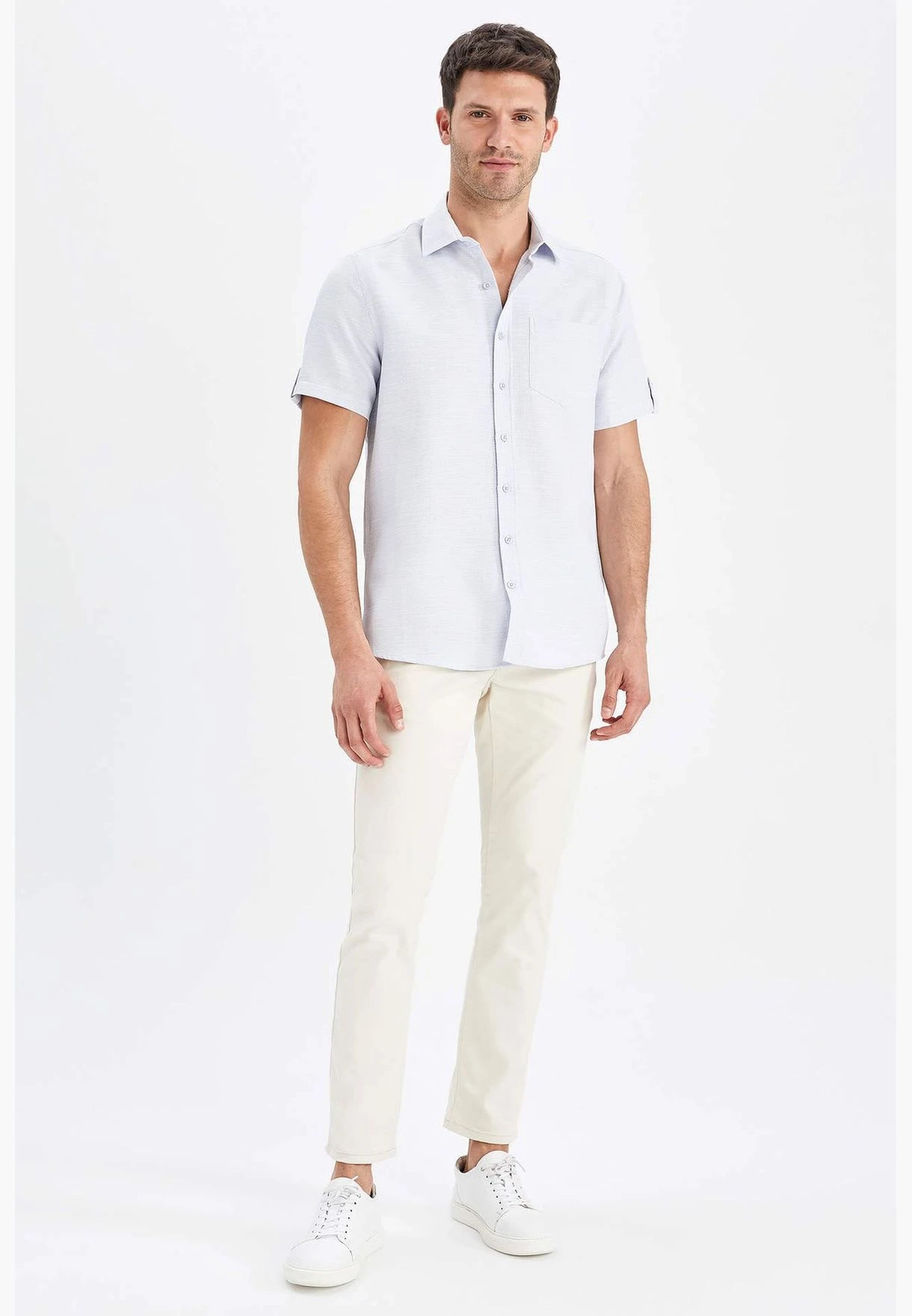 DeFacto Regular Fit Short Sleeve Shirt 4 DeFacto Regular Fit Short Sleeve Shirt - Image 2