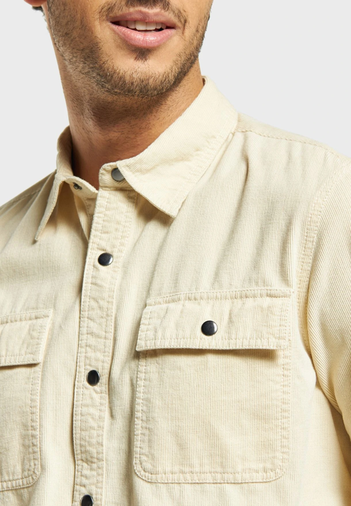 Lee Cooper Corduroy Button Up Shirt 4 Lee Cooper Corduroy Button Up Shirt - Image 2