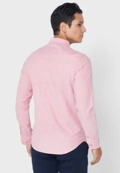 Long Sleeve Slim Fit Oxford Shirt -Active Fashion Store 2 zoom desktop 773
