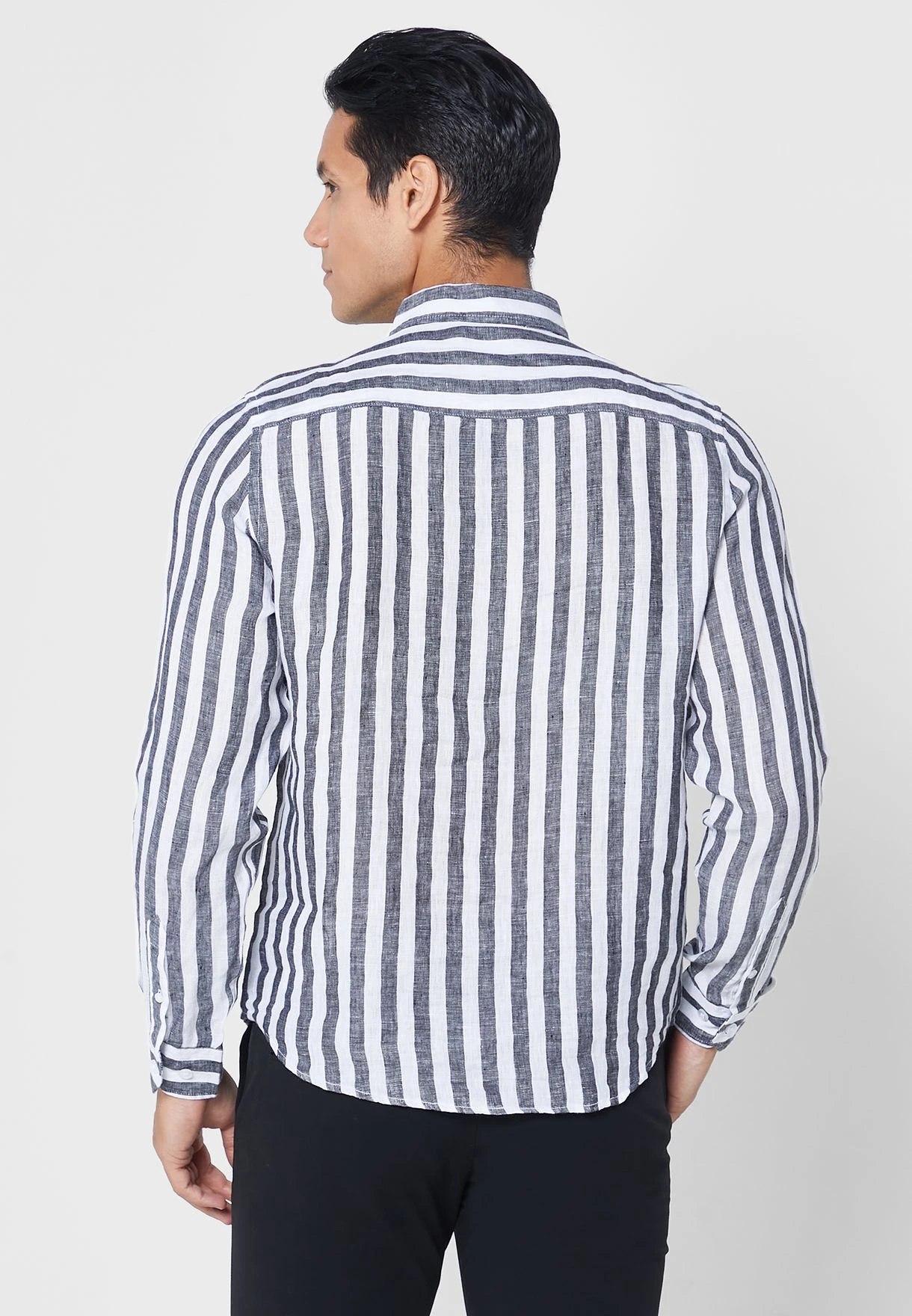Long Sleeve Stripe Shirt 4 Long Sleeve Stripe Shirt - Image 2