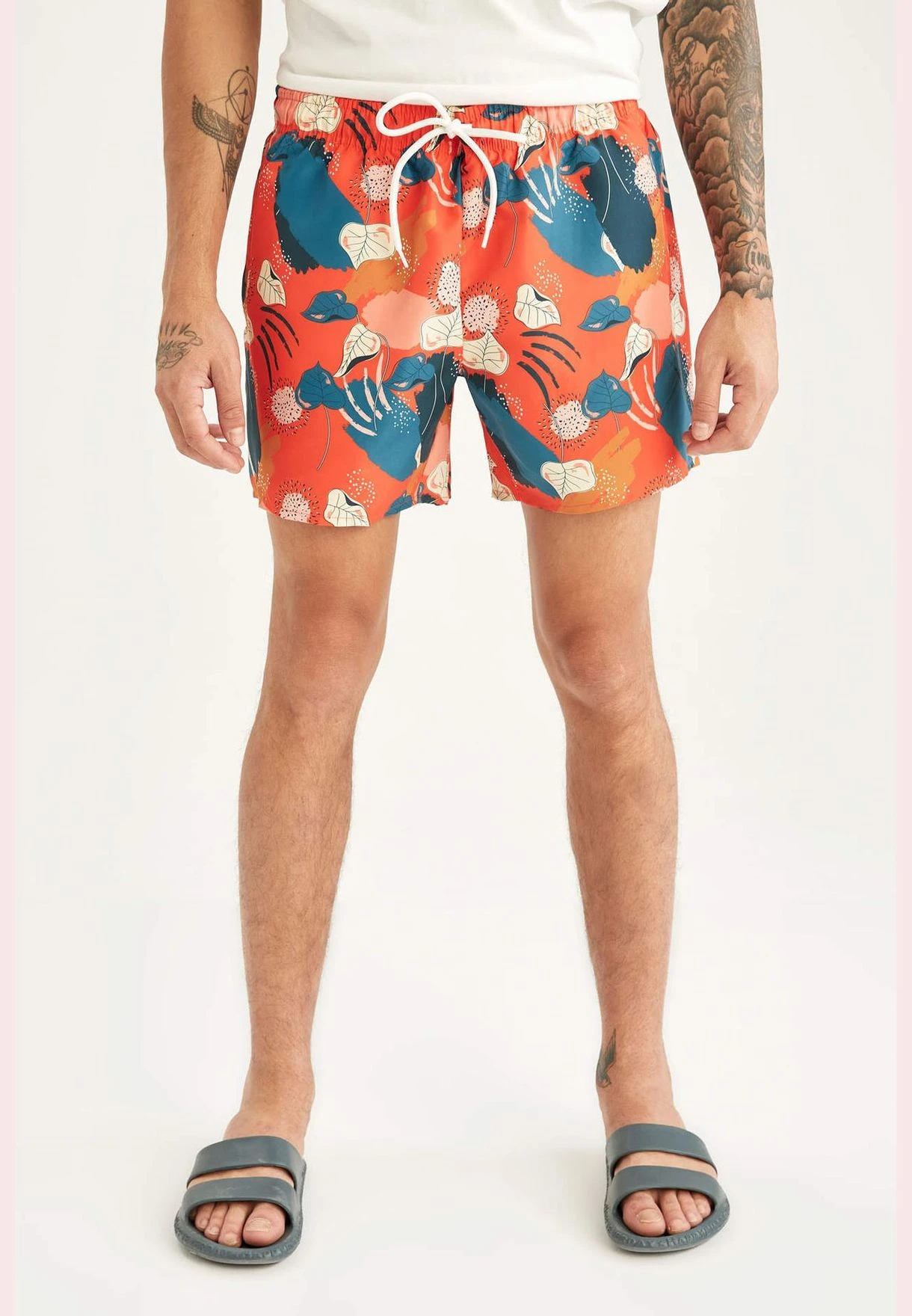 DeFacto Printed Woven Mini Swim Short 4 DeFacto Printed Woven Mini Swim Short - Image 2