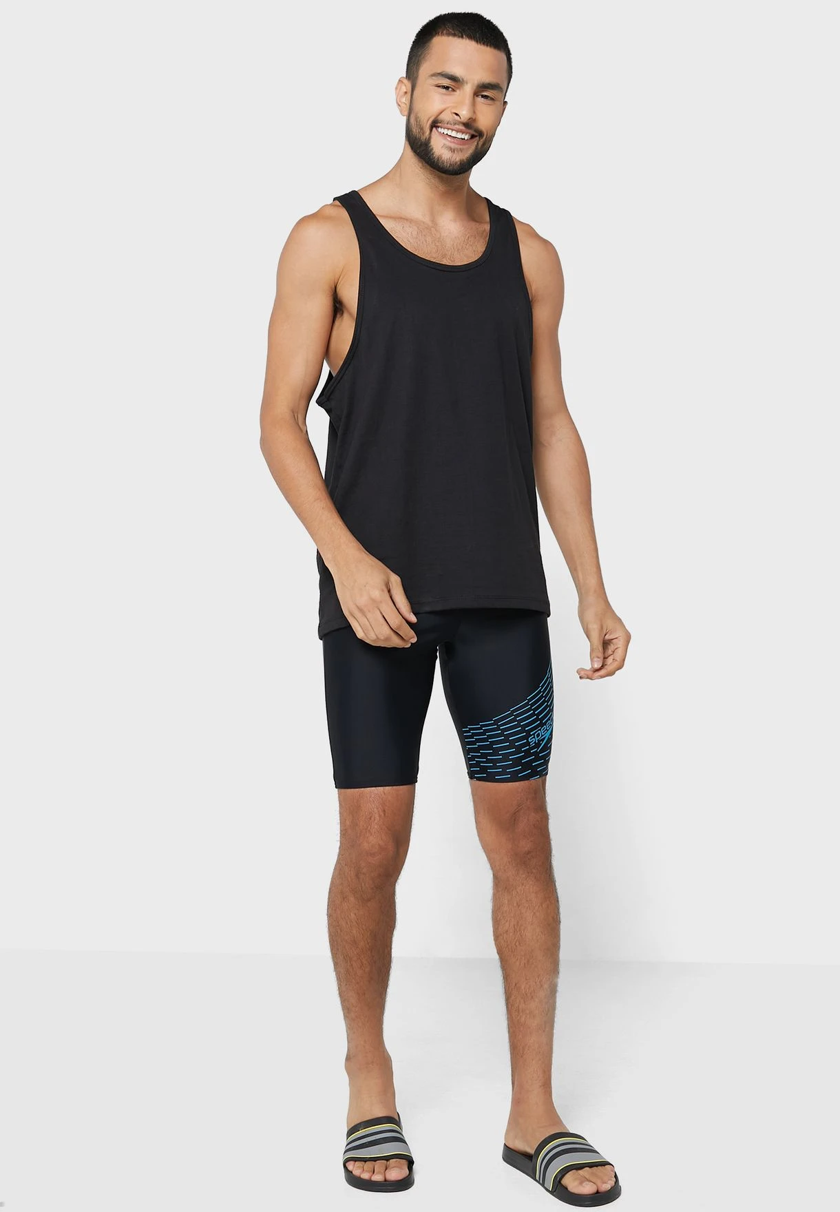 Speedo Medley Logo Jammer 4 Speedo Medley Logo Jammer - Image 2