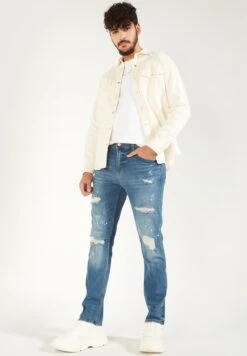 Lee Cooper Distressed Slim Fit Jeans -Active Fashion Store 3 zoom desktop 1024
