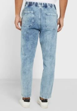 Elasticated Waistband Relaxed Fit Jeans -Active Fashion Store 3 zoom desktop 1073