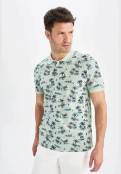 DeFacto Regular Fit Shot Sleeve Polka Dot Print T-Shirt -Active Fashion Store 3 zoom desktop 1083