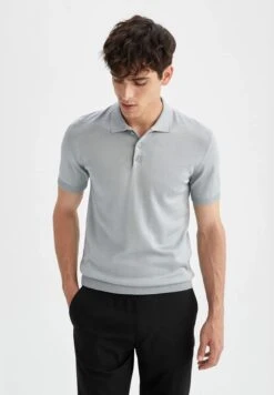 DeFacto Man Slim Fit Polo Neck Short Sleeve Tricot Polo T-Shirt -Active Fashion Store 3 zoom desktop 1106