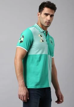 BEVERLY HILLS POLO CLUB Color Block Polo T-Shirt -Active Fashion Store 3 zoom desktop 1121