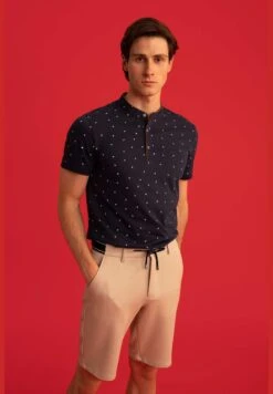 DeFacto Modern Fit T-Shirt With Collar -Active Fashion Store 3 zoom desktop 1132