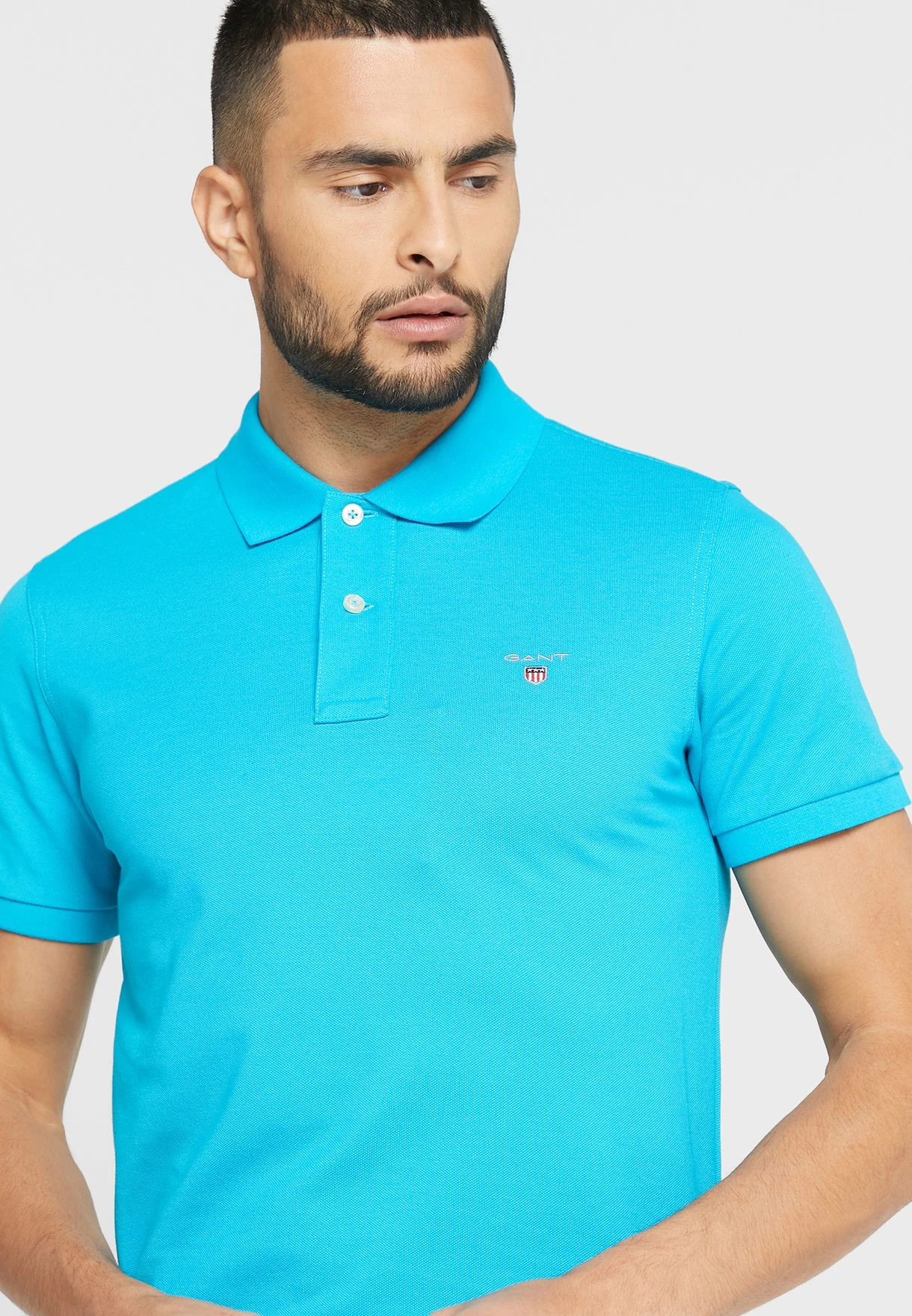 Gant Chest Logo Polo 5 Gant Chest Logo Polo - Image 3