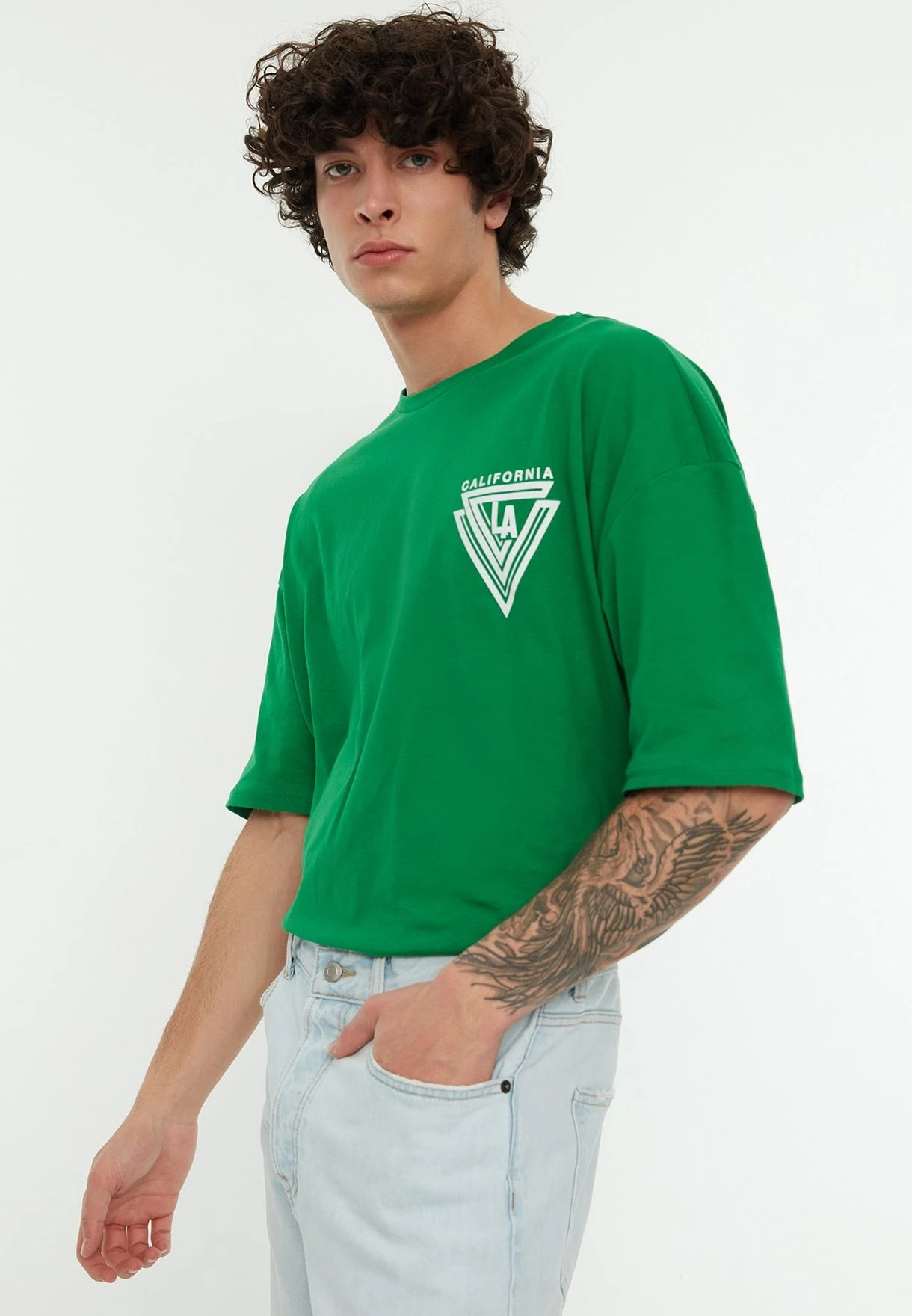 Trendyol Printed Crew Neck T-Shirt 5 Trendyol Printed Crew Neck T-Shirt - Image 3