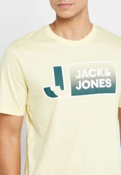 Jack & Jones Logo Printed Crew Neck T-Shirt -Active Fashion Store 3 zoom desktop 135
