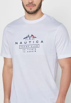 Nautica The Chester Crew Neck T-Shirt -Active Fashion Store 3 zoom desktop 142