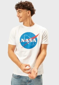 Nasa Print Crew Neck T-Shirt -Active Fashion Store 3 zoom desktop 163