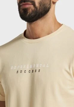 Typographic Print Crew Neck T-Shirt -Active Fashion Store 3 zoom desktop 183