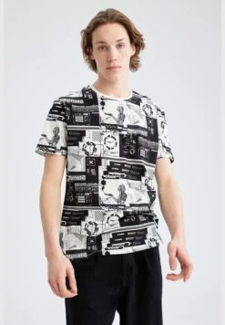 DeFacto Regular Fit Short Sleeve Printed T-Shirt 9 DeFacto Regular Fit Short Sleeve Printed T-Shirt -Active Fashion Store 3 zoom desktop 198