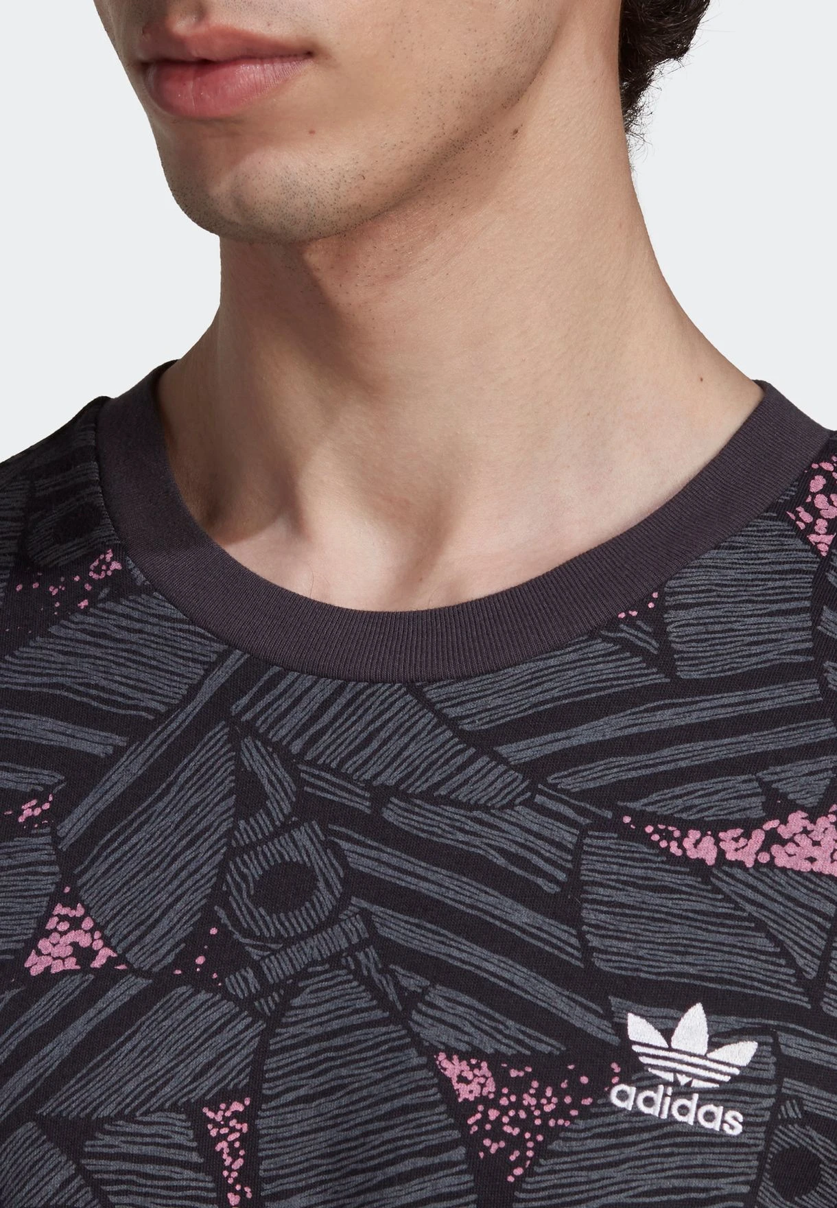 Adidas Originals Trefoil All Over Printed T-Shirt 5 Adidas Originals Trefoil All Over Printed T-Shirt - Image 3