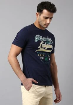 BEVERLY HILLS POLO CLUB Slogan Crew Neck T-Shirt -Active Fashion Store 3 zoom desktop 23