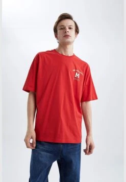 DeFacto Man Oversize Fit Crew Neck T-Shirt -Active Fashion Store 3 zoom desktop 29