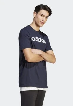 ADIDAS Essential Single Jersey Linear T-Shirt -Active Fashion Store 3 zoom desktop 343