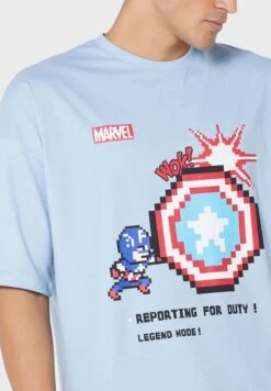 Marvel Captain America Oversize T-Shirt -Active Fashion Store 3 zoom desktop 41