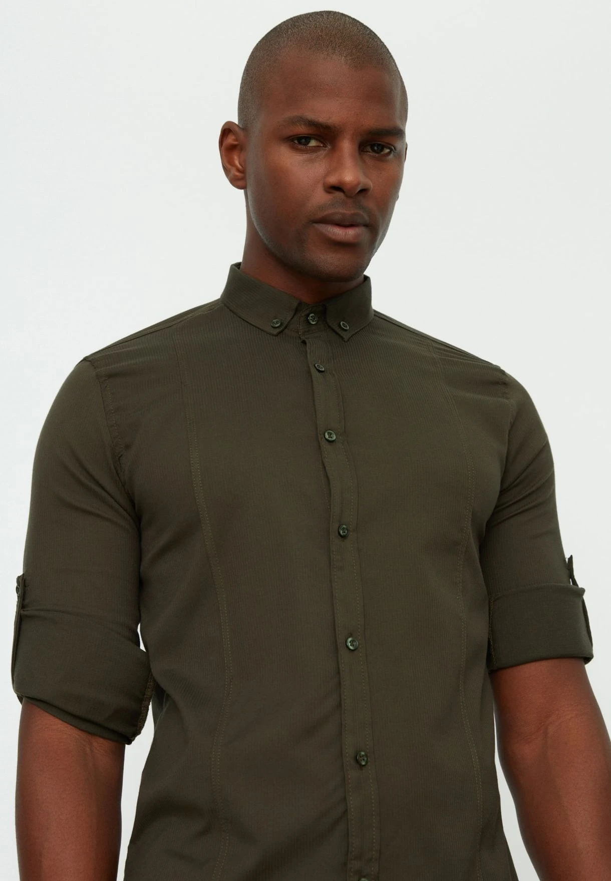 Trendyol Button Down Slim Fit Shirt 5 Trendyol Button Down Slim Fit Shirt - Image 3