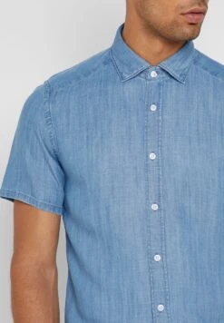 Reiss Maccabee Chambray Slim Fit Shirt -Active Fashion Store 3 zoom desktop 686