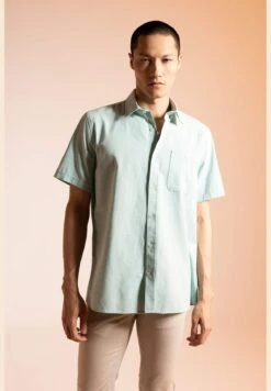 DeFacto Short Sleeve Regular Fit Button Down Polo Neck Shirt -Active Fashion Store 3 zoom desktop 692