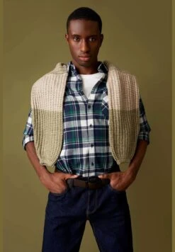 DeFacto Regular Fit Long Sleeve Check Print Knit Shirt 13 DeFacto Regular Fit Long Sleeve Check Print Knit Shirt -Active Fashion Store 3 zoom desktop 700