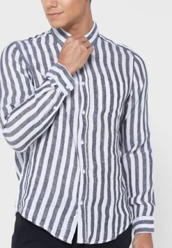 Long Sleeve Stripe Shirt 8 Long Sleeve Stripe Shirt -Active Fashion Store 3 zoom desktop 785