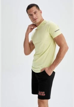 DeFacto Long Muscle Fit Short Sleeve T-Shirt -Active Fashion Store 3 zoom desktop 79