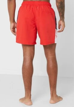 Nautica Embossed Logo Swim Shorts -Active Fashion Store 3 zoom desktop 814