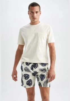 DeFacto Regular Fit Tie Waist Palm Print Swimming Short -Active Fashion Store 3 zoom desktop 826