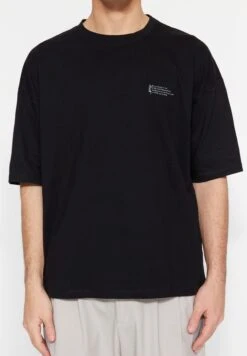 Trendyol Text Printed Crew Neck T-Shirt -Active Fashion Store 3 zoom desktop 9