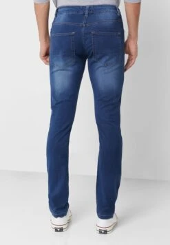 Distressed Knee Power Stretch Jeans -Active Fashion Store 3 zoom desktop 945