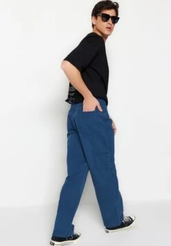 Trendyol Casual Carpenter Wide Cut Jeans -Active Fashion Store 3 zoom desktop 975