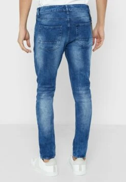 Skinny Fit 5 Pocket Washed Jean -Active Fashion Store 3 zoom desktop 976