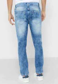 Skinny Fit 5 Pocket Washed Jean -Active Fashion Store 3 zoom desktop 989